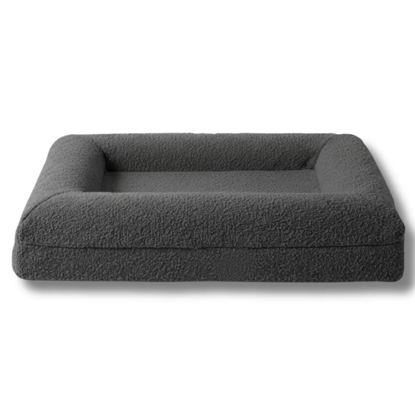 Luxury Bouclé Memory Foam Dog Bed
