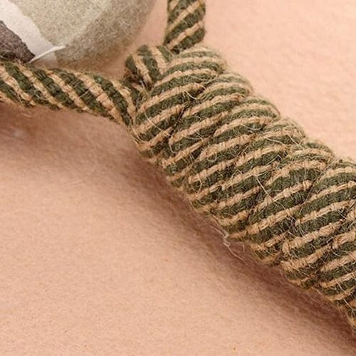 Ball and Rope Toy - Buddies Pet Shop