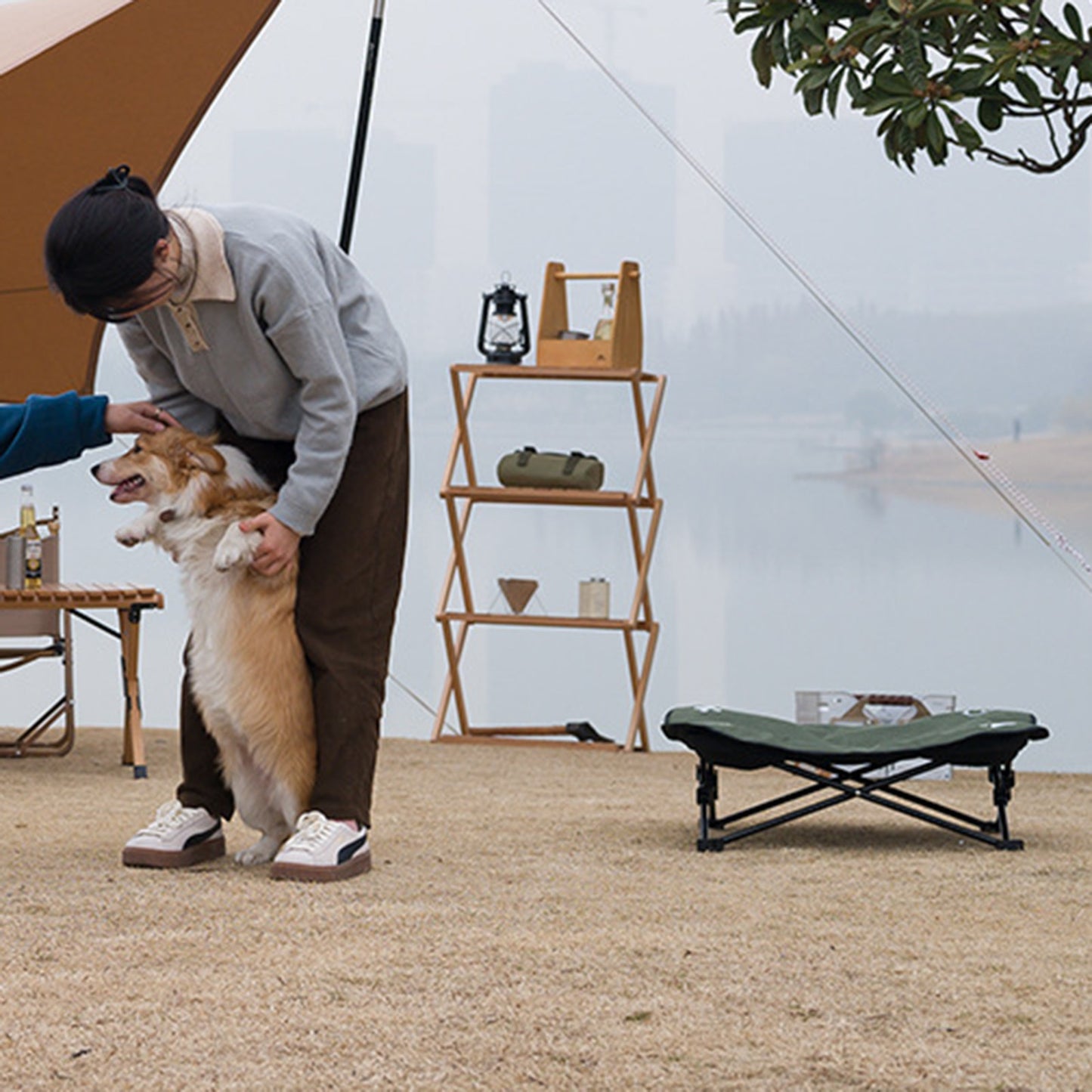 Fold & Go Outdoor Pet Bed