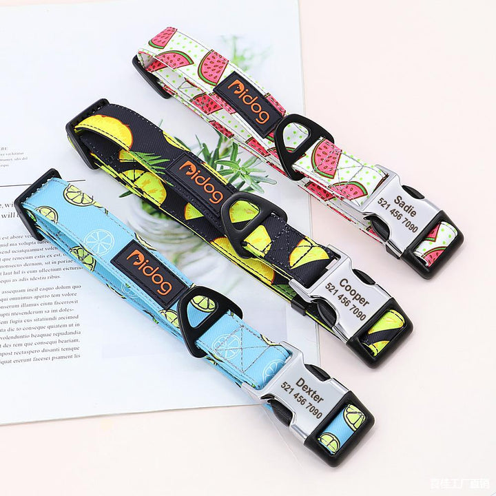 Personalized Engraved Dog Collar