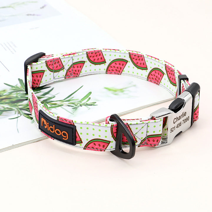Personalized Engraved Dog Collar