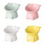 Elevated Porcelain Pet Bowl - Stylish Raised Feeder