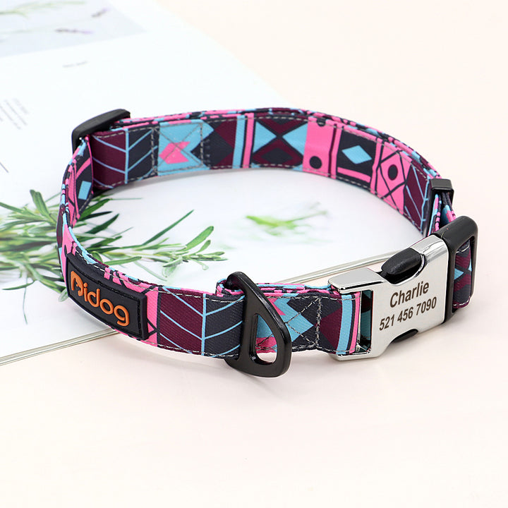Personalized Engraved Dog Collar