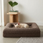Luxury Bouclé Memory Foam Dog Bed