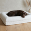 Luxury Bouclé Memory Foam Dog Bed