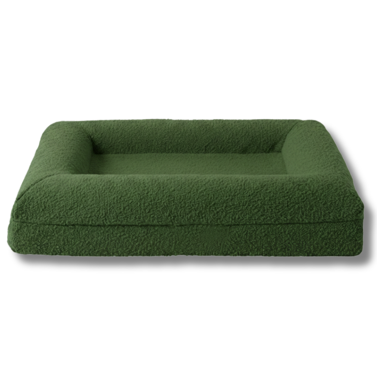 Luxury Bouclé Memory Foam Dog Bed