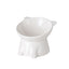 Elevated Porcelain Pet Bowl - Stylish Raised Feeder