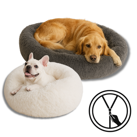 Calming Dog Bed with Removable Cover