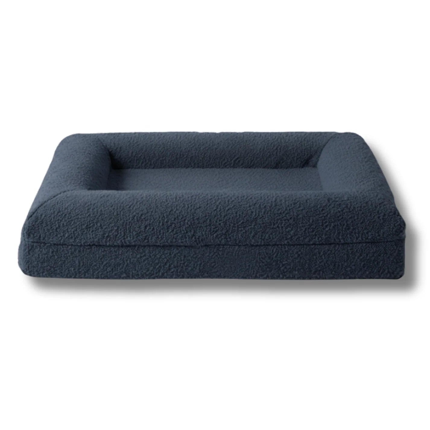 Luxury Bouclé Memory Foam Dog Bed