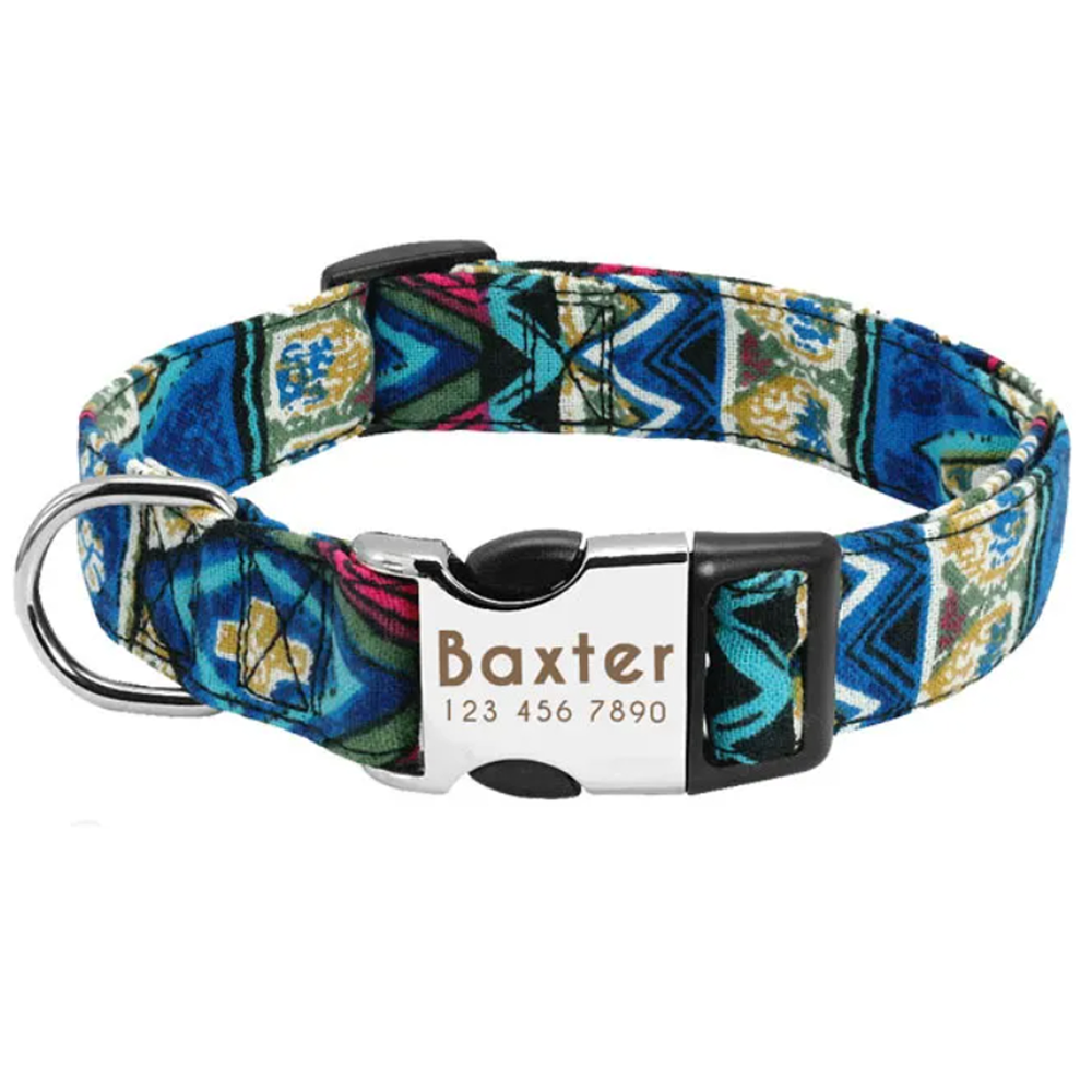 Personalized Engraved Dog Collar