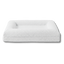 White boucle dog bed