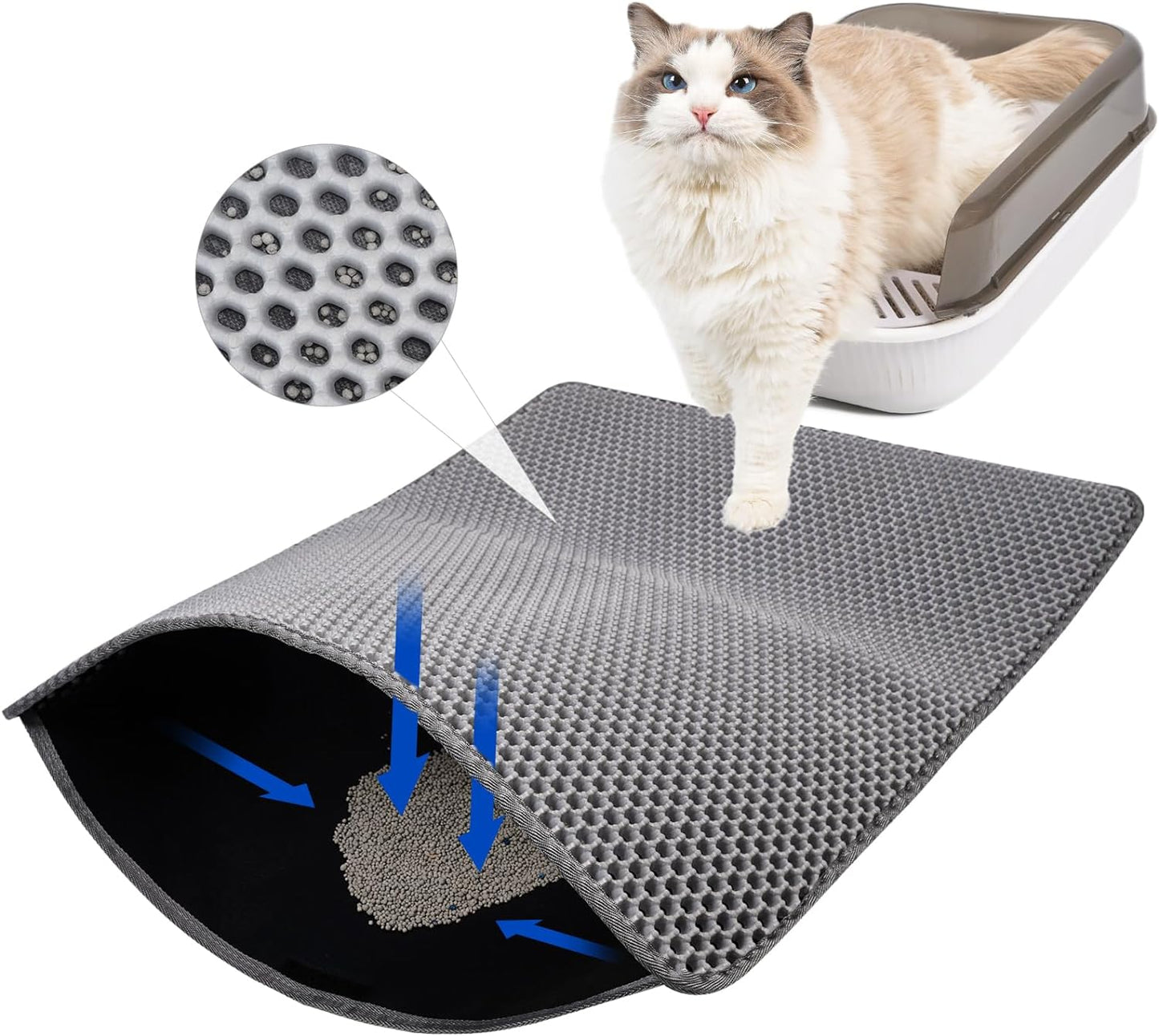 Double Layer Cat Litter Mat