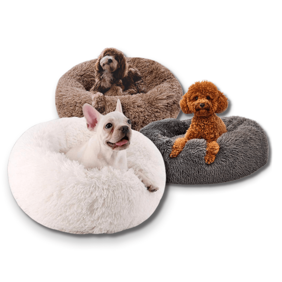 dog bed washable cover calming