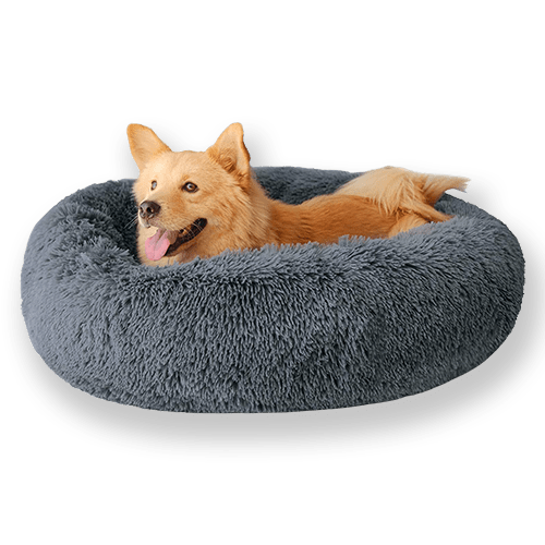 dog bed washable cover calming donut