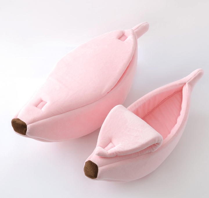 Kawaii Banana Pod Pet Bed