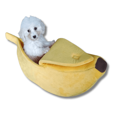 Kawaii Banana Pod Pet Bed