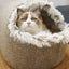 Plush Fur Lined Cat Cave