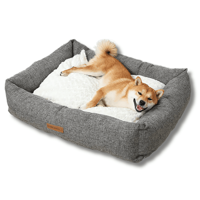 Plush Ortho Detachable Dog Bed