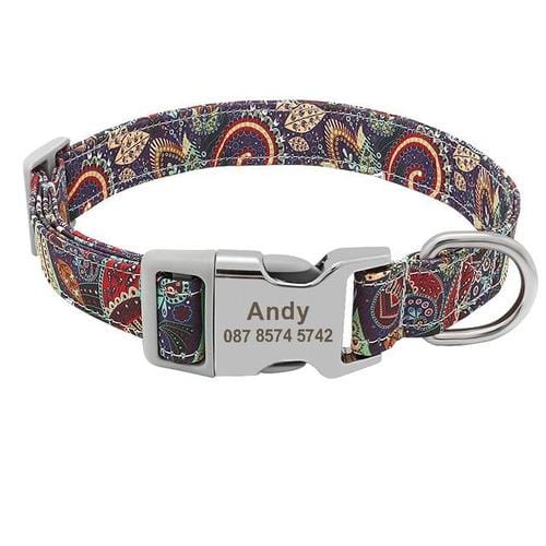 Personalized Engraved Dog Collar - Buddies Pet Shop