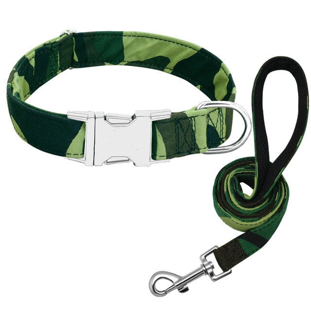 Trendy Personalisable Collar and Leash Sets