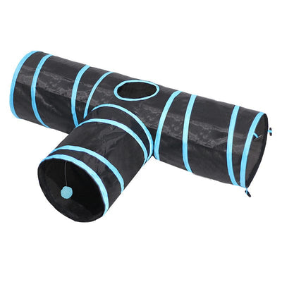3-Way Collapsible Tunnel Cat Toy