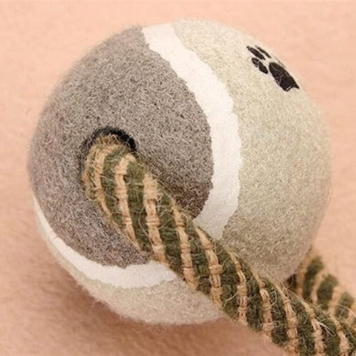 Ball and Rope Toy - Buddies Pet Shop