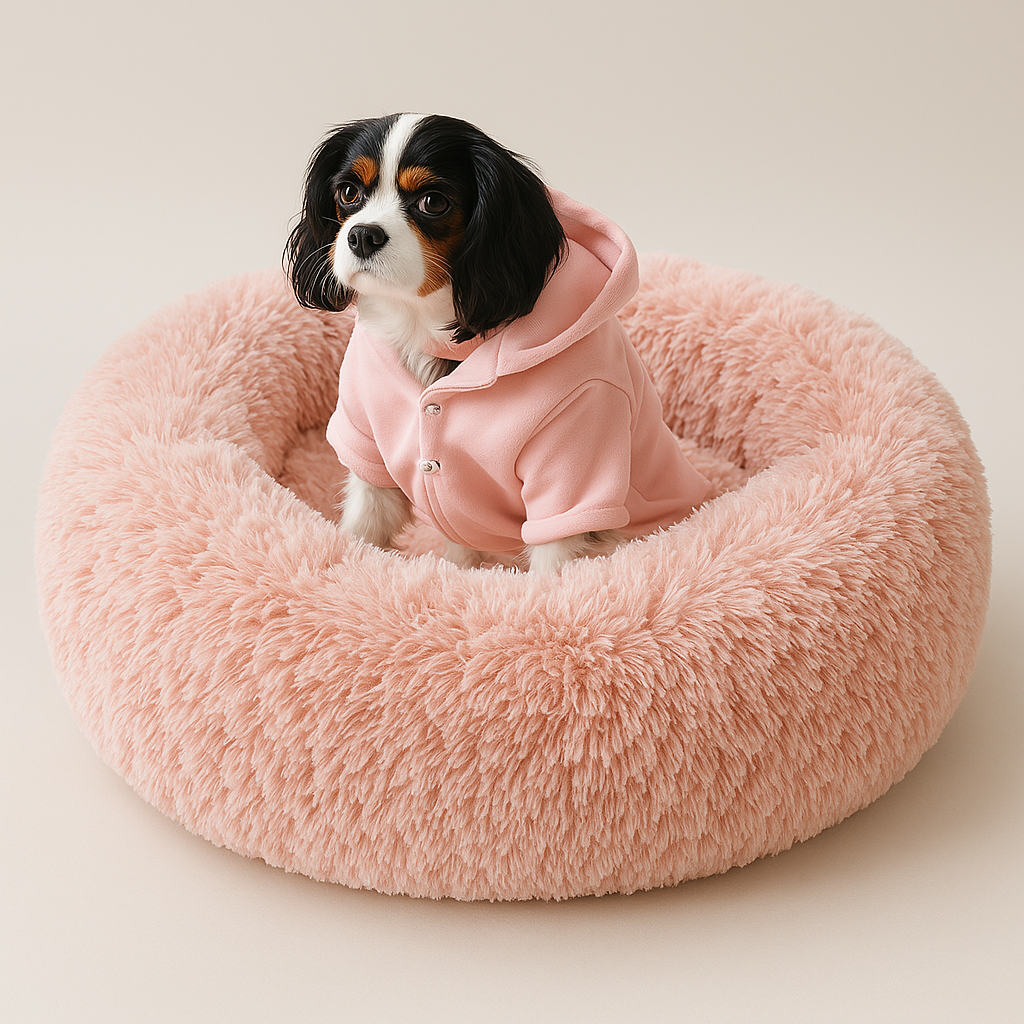 Calming Dog Bed - Removable Cover