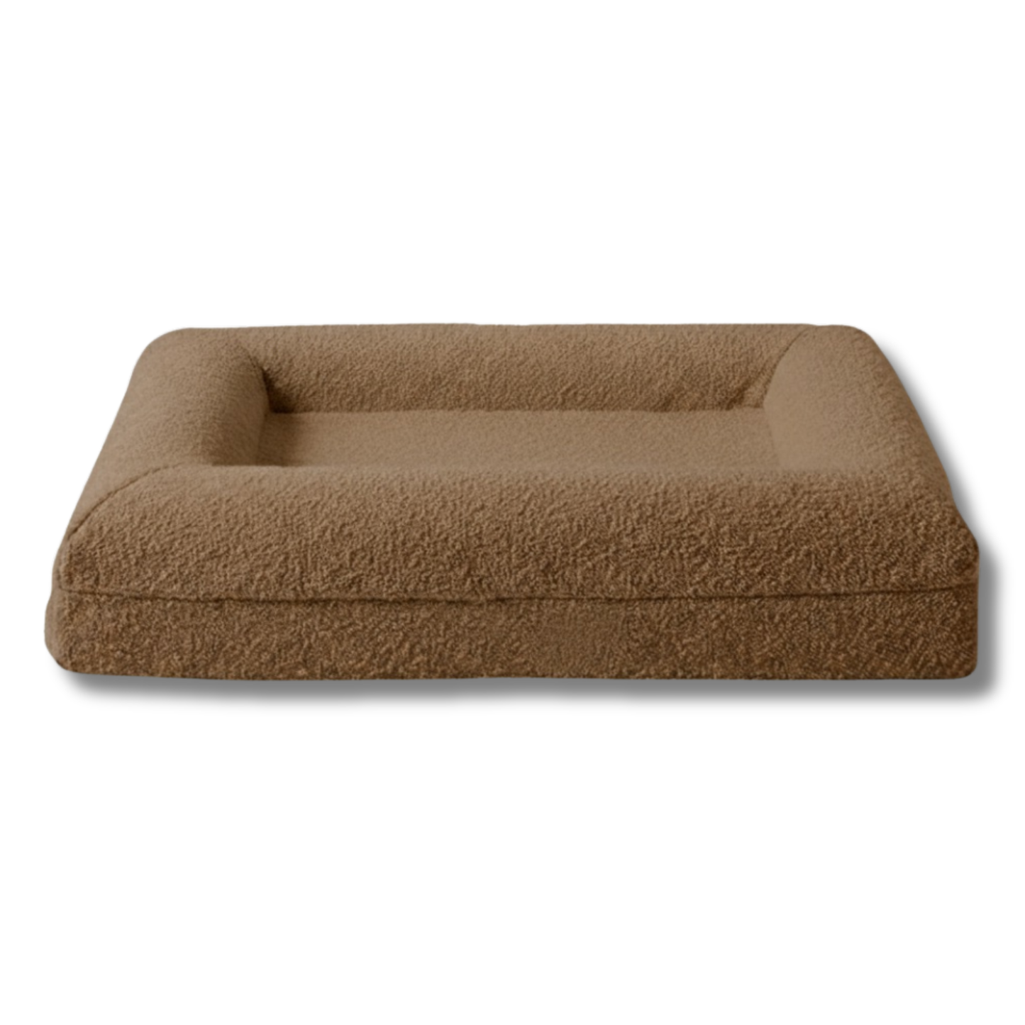 Luxury Bouclé Memory Foam Dog Bed
